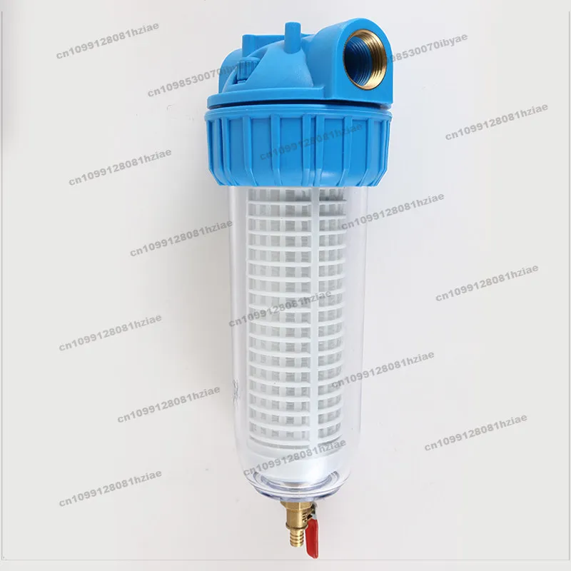 10 Inch Transparent Backwash Water Purifier Front Filter Livestock Farm High Pressure Cleaner Sewage Outlet Filter