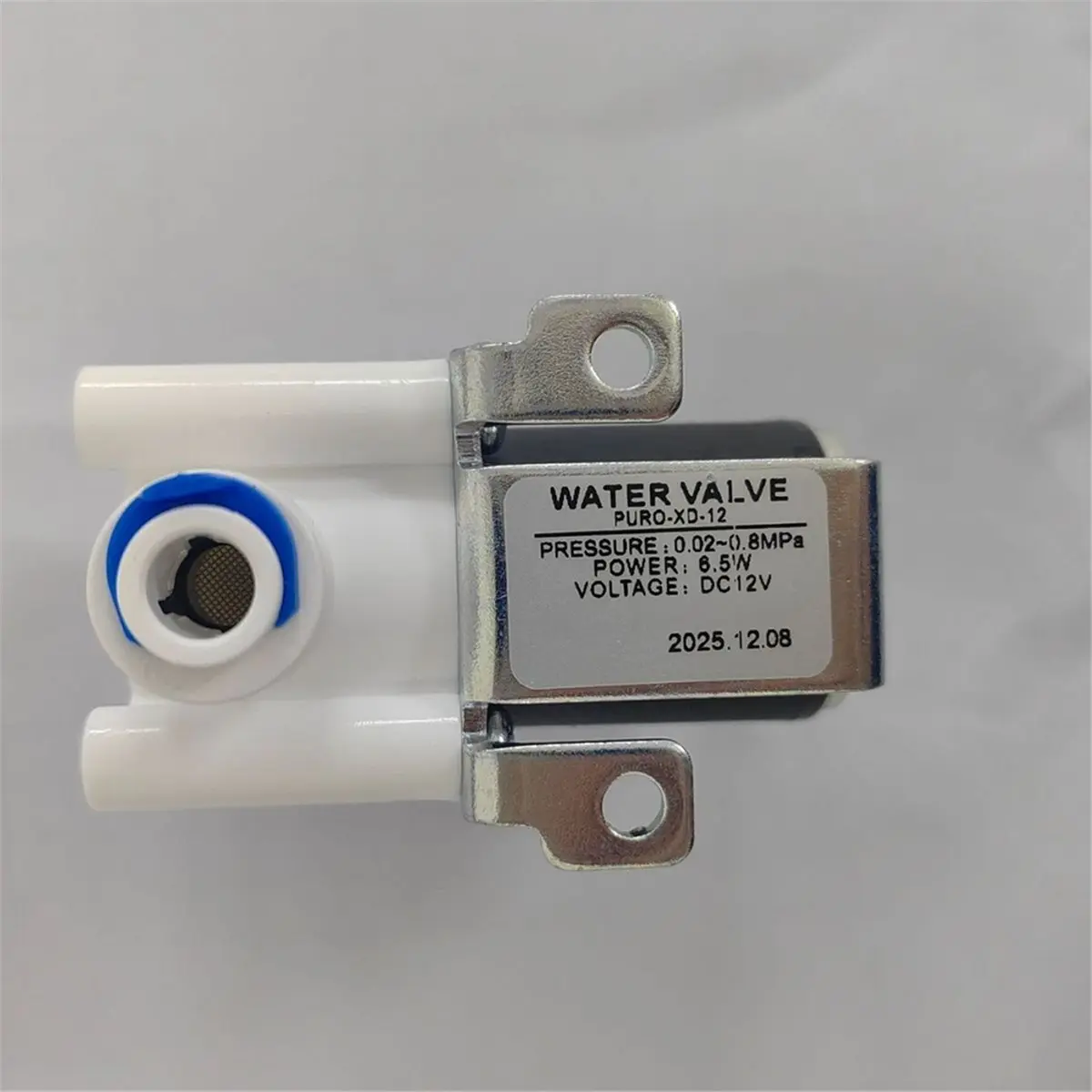 PURO-XD-12 for Huikang Ice Maker Inlet Valve DC12V Ice Pellet Machine HZB-50/60/80 DC Inlet Solenoid Valve Accessories