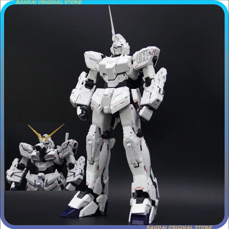 【Nuevo producto】SHENSHOU Modelo MGEX RX-0 MG 1/100 Unicorn 2202 Kit de modelo de ensamblaje Robot Figuras de acción Juguetes de plástico Regalos (SIN LED)