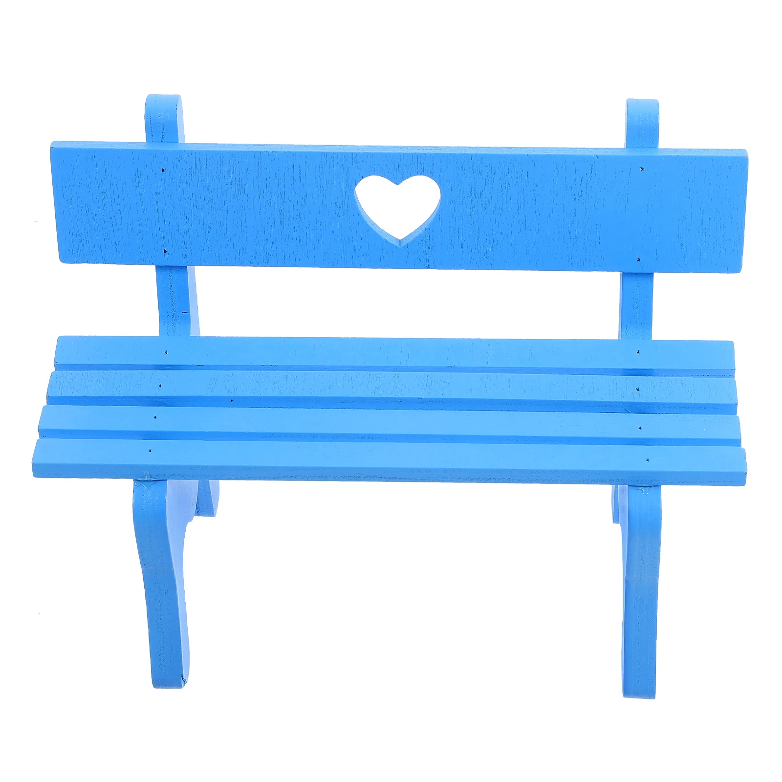 Wood Chair Garden Wooden Chairs Mini House Furniture Miniature Bench Stool Small