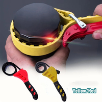 6inch Belt Wrench Oil Filter Puller Strap Spanner Chain Wrench Strap Opener, Adjustable   Disassembly Tool