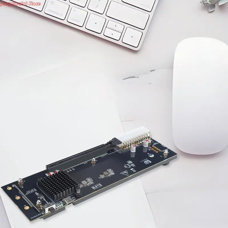 E8BA USB4.0 Tipo C Dock GPU ESTERNA Velocità veloce 40 Gbps Supporta RTX3060 GTX1060 SIMP