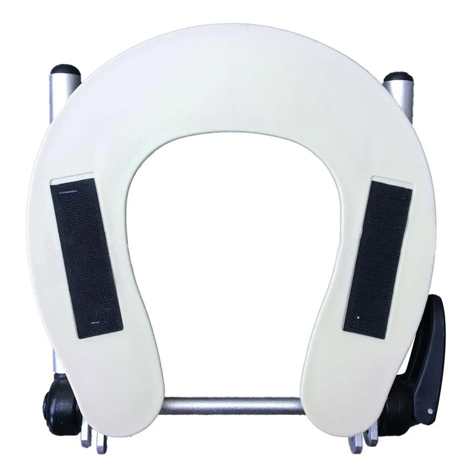 Portable Aluminum Massage Table Face Cradle Adjustable Sponge Padded Headrest Stand Universal for Folding Massage Bed