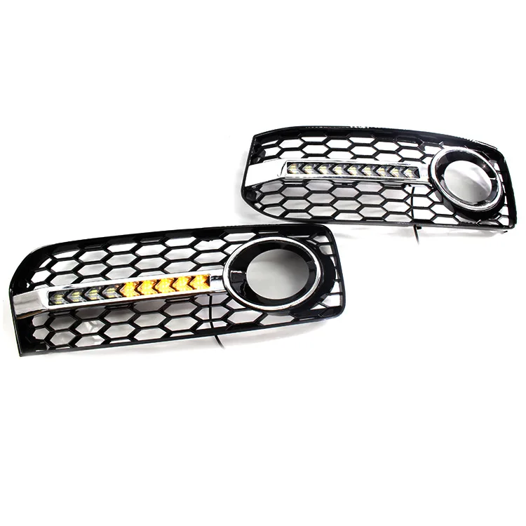 

Suitable for 08-12 Audi A5S5 Coupe Two Door LED Streamer Dayline Light Bumper Grille Fog Light Frame