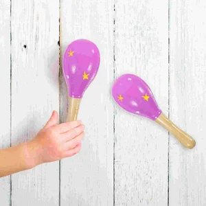 Nhạc cụ Madeira Maraca cho trẻ em, đồ chơi trẻ em, trẻ em, trẻ em, người kích động giáo dục 6 Bán hàng chính Maracas Madeira - №6