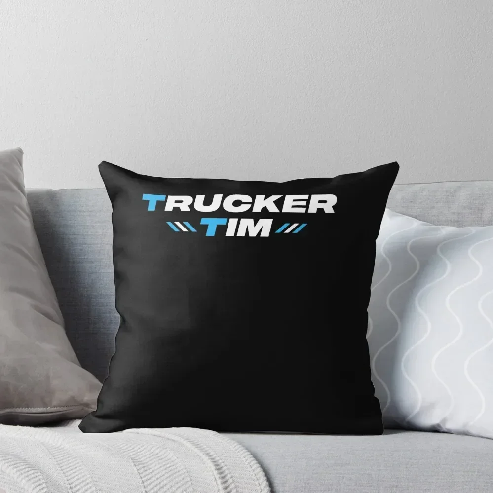 Trucker Tim Throw Pillow Sofa Covers Decorative Cushions For Luxury Sofa Luxury Sofa Cushions pillow