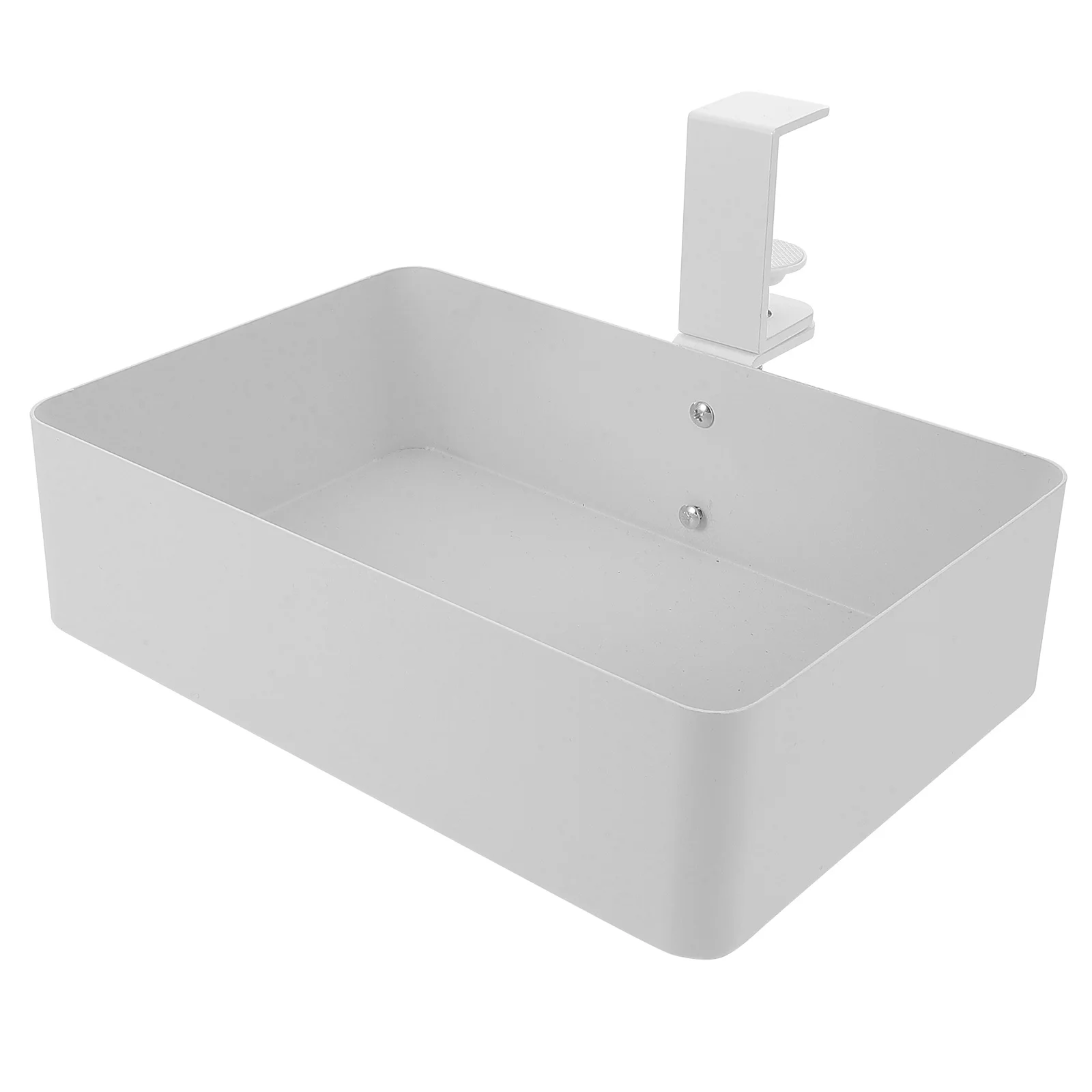 

Hidden Storage Basket Metal Hanging Small Space Kitchen Bathroom Wall Mount Organizer Tray Under Sink Shelf Desk
