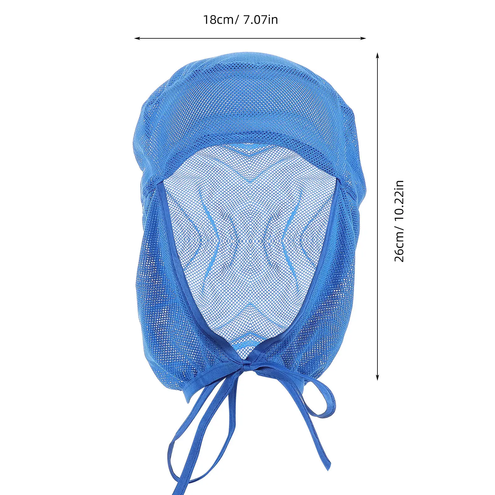 Workshop Hat Adjustable Breathable Mesh Reusable Hair Net Cap Unisex Food Service Working Hats Men Women Work Hat