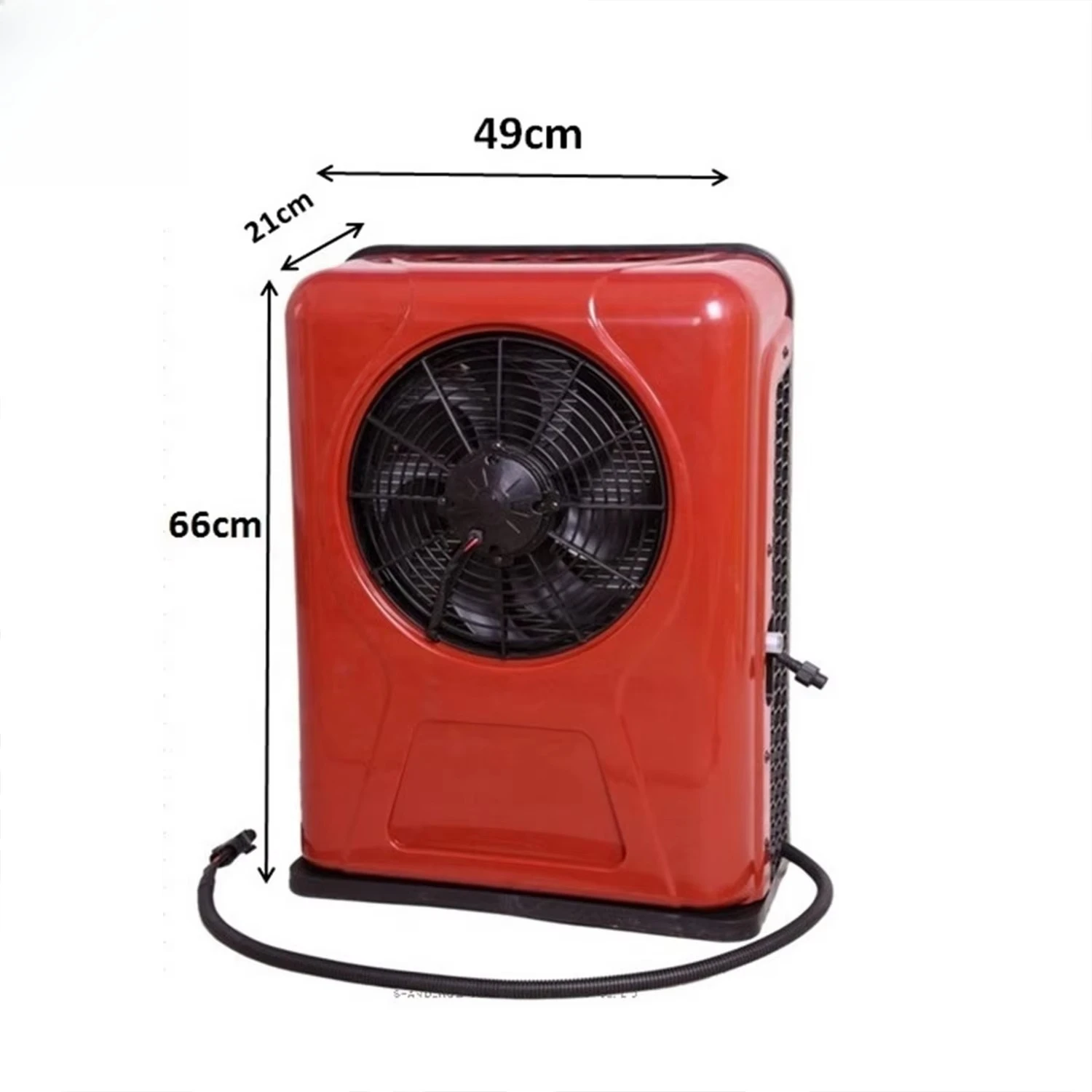 مكيفات هواء من النوع المنفصل RV Car Camper Truck Sleeper 24 فولت DC مع جهاز تحكم عن بعد