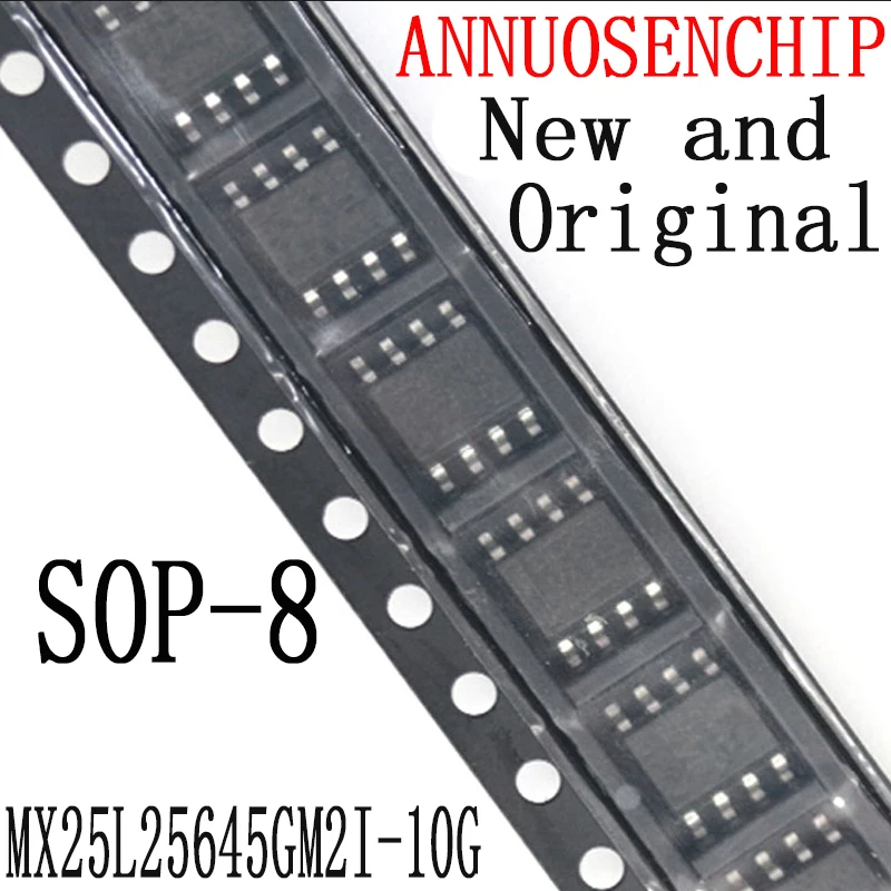 1PCS New And Original SOP-8 W25Q256 MX25L25645 SOP8 25L25645G SOP MX25L25645GM2I-10G