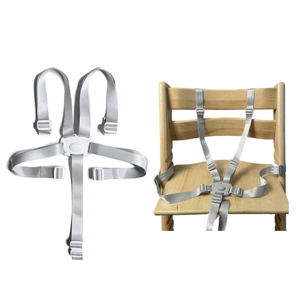 Accesorios para cochecito de bebé, cinturón de seguridad de cinco puntos, asiento para el almuerzo, cinturón de seguridad de coche para bebé, cinturón de seguridad Universal