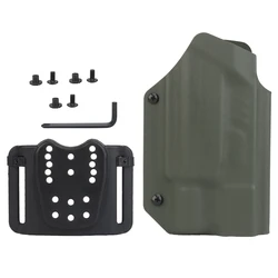 Lightweight Kydex Holster Can be used X300 X300U X400 Light Flashlight for G17 G19 G19X G22 G23 G34 G35 G45