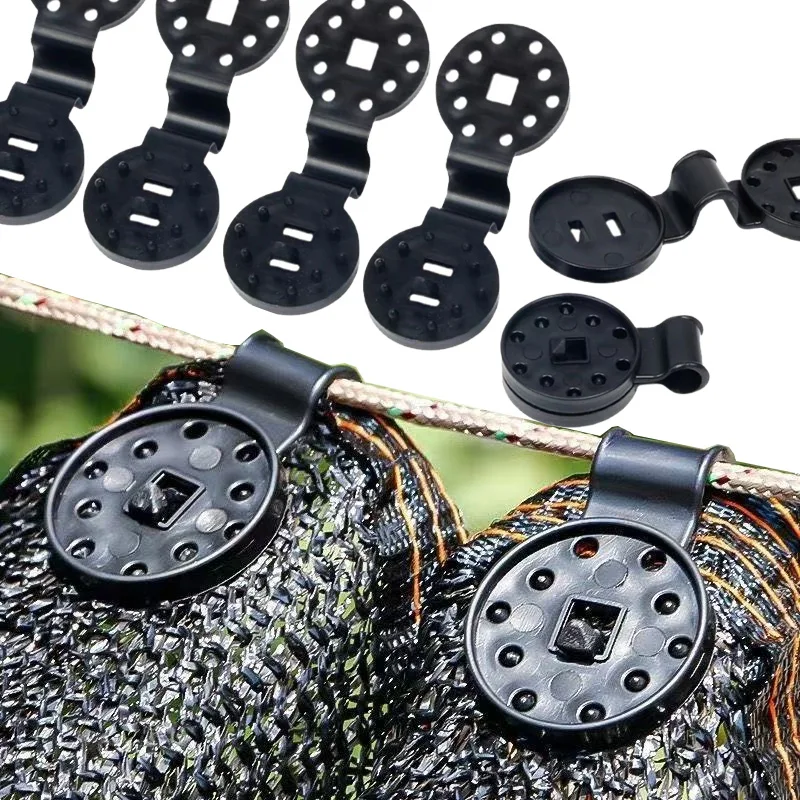 

20/50 шт. сверхмощные пластиковые зажимы с замком для теплицы, фиксирующий зажим для ткани, зажимы для брезента, зажимы для ткани для забора для садовой сетки