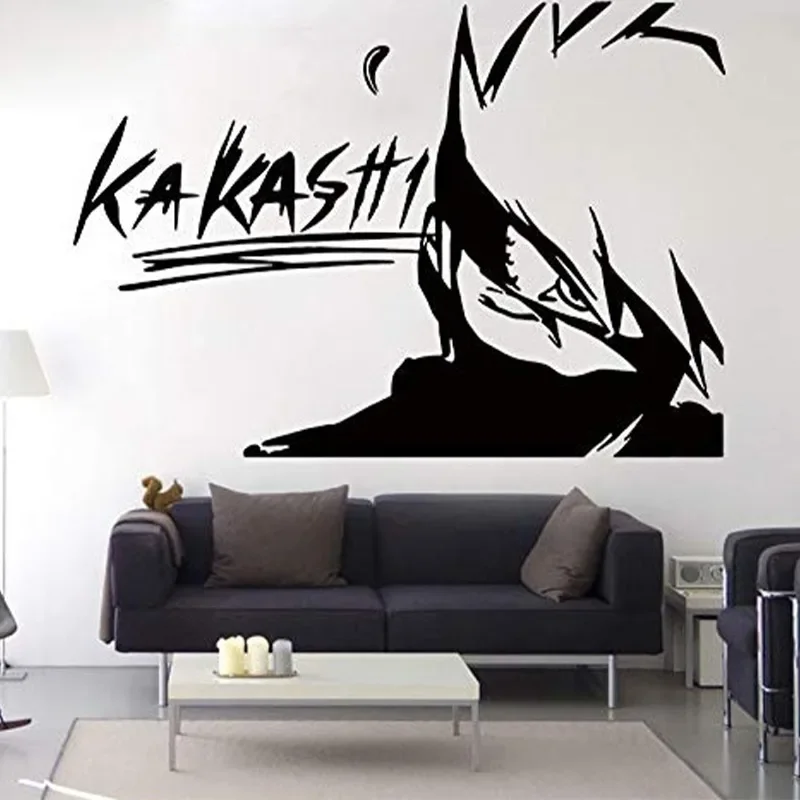 Naruto Wall Stickers for Kids Bedroom Anime Room Decor Wallpapers Decoration Chambre Child Student Home Decoration Stickers Gift