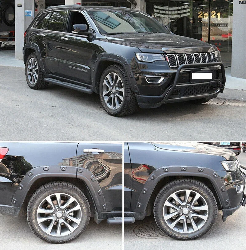 Fender Flares for Jeep Grand Cherokee WK2 2011-2021/2022 Pocket Style Wheel Arch Protector Mud Guards