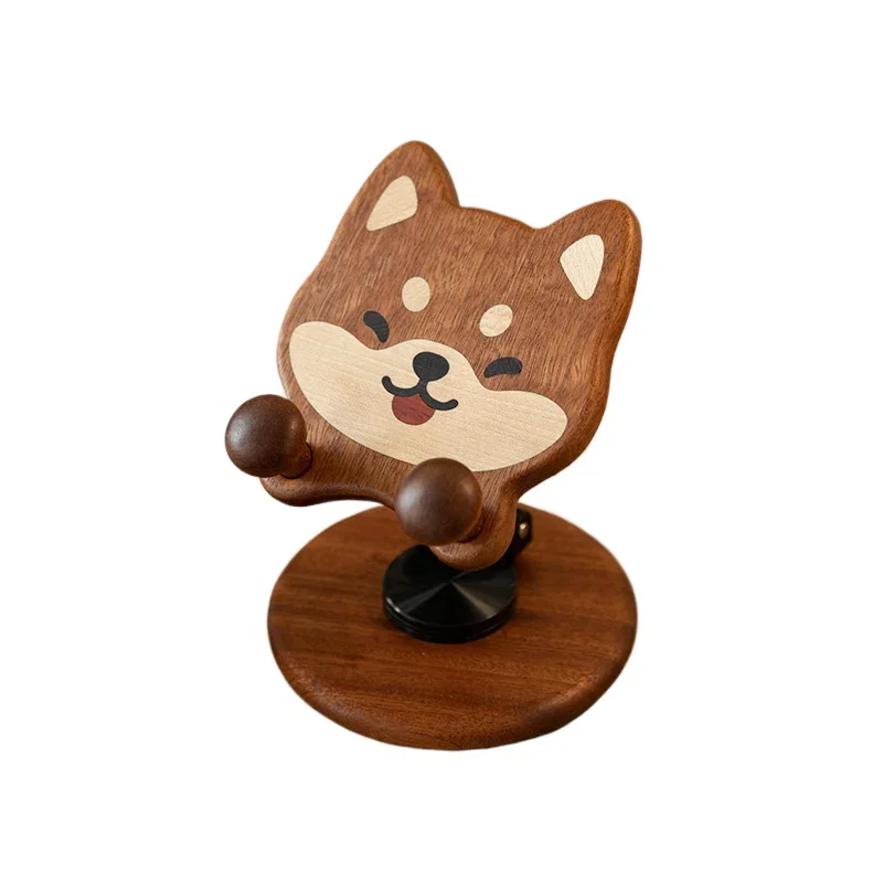 

Mobile phone holder 2025 new 360 rotatable lifting creative cartoon lazy portable foldable support frame