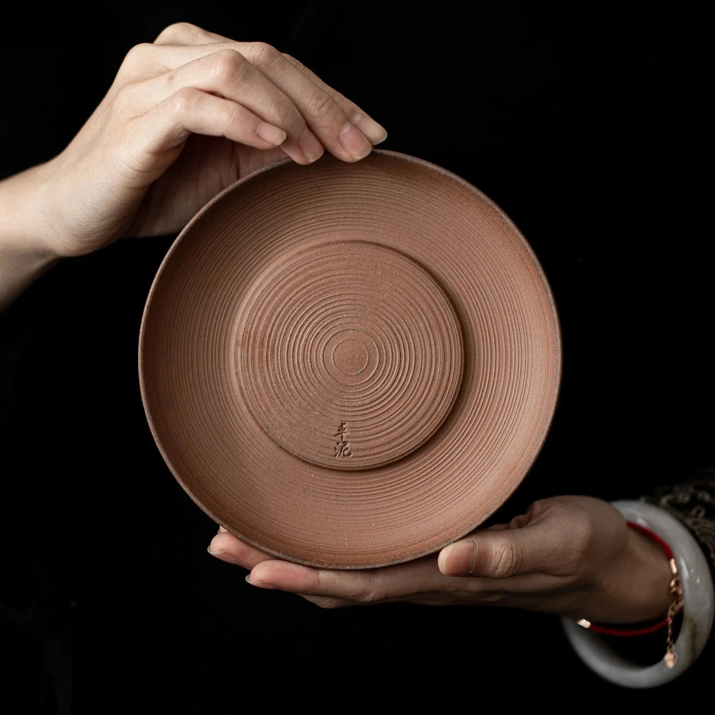 Old Rock Clay Worry-Free Teapot Stand Small Dry Brewing Tray Water Storage Teapot Tray Insulation Tea Tray Tea Set Accessories