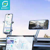 Eary Alloy Dual-position Car Screen Phone Holder for Magsafe Metal Bracket Tablet Stand Fit for Tesla Model 3 Y Car Accessories