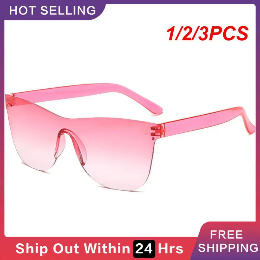 1/2/3PCS Sun Glasses Pc Gradient Driving Sunglasses Oculos De Sol Shades Eyes Vintage Gradient Sunglasses For Women Men