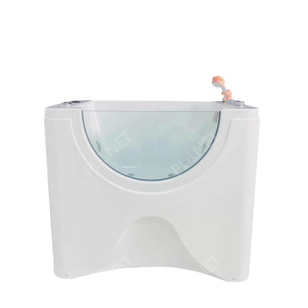 

Ozone Milk Pet Bubble Bath Acrylic Beauty Cleaning Pet Bathtub Pet Dog Cat Spa Beauty Bathtub