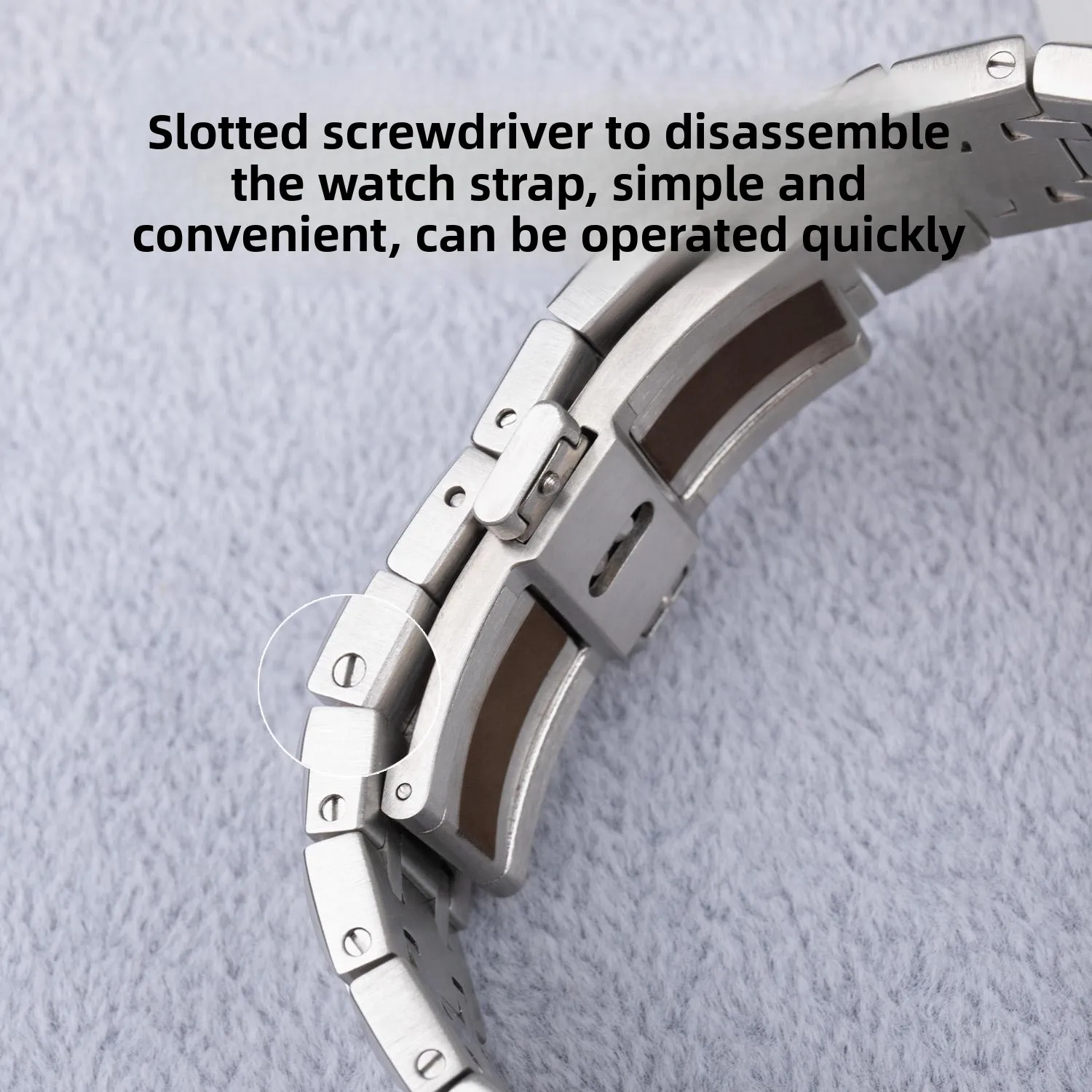 28 ミリメートルメンズ時計ストラップオーデマ ピゲ ロイヤル オーク オフショア リストバンド 15710 26470 316L ステンレス鋼ストラップに適しています