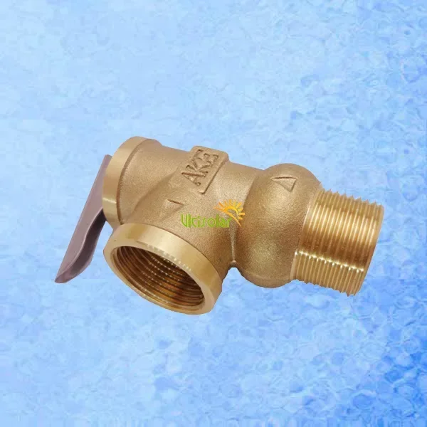 Premium YA-20 All Copper 6 Point Stainless Steel Spring Type Safety Valve Relief Valve Boiler Water Heater 3-10Kg