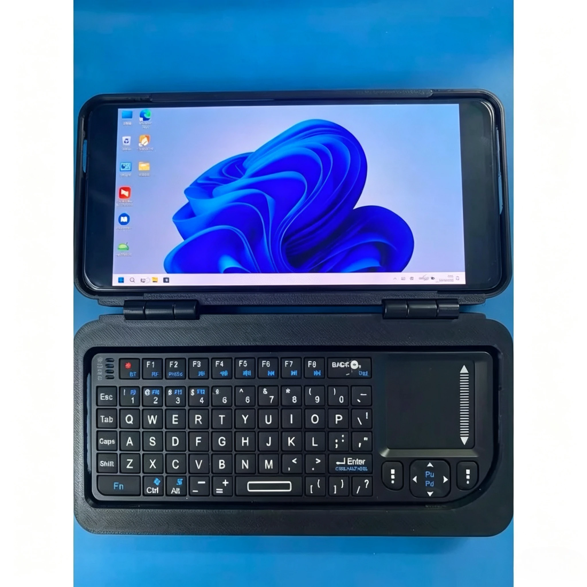 Touch Screen Portable Mini PC with Dual Operating System 12GB RAM 512GB SSD Small Pocket Computer