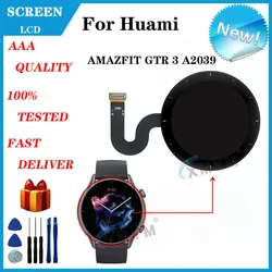 For Huami AMAZFIT GTR 3 A2039 LCD Screen Display Smart Watch Accessories Replacement And Repair Parts