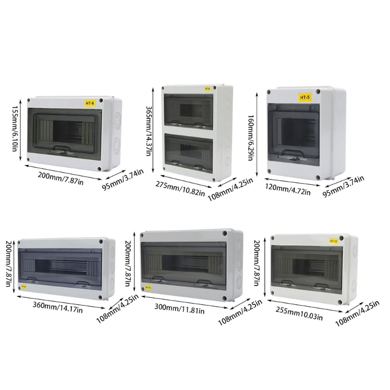 ABS Waterproof Electrical Box Outdoor Electric Box Efficient Outdoor Enclosure