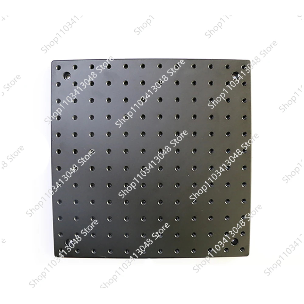 Optical Flat Plate Optical Experimental Breadboard Hard Aluminum Honeycomb Vibration Isolation Working Platform 150x150x13MM