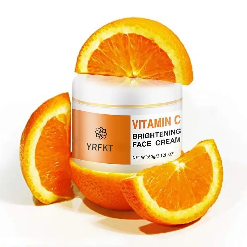 2022 vitamin C Brightening Cream improves black spot whitening cream to repair faded skin, freckles and melanin skin