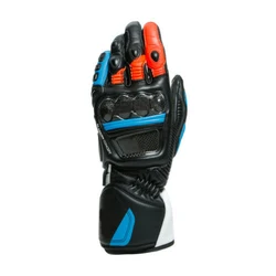 Gants en cuir de moto D1 Racing Gants longs Conduite Gants en cuir de vachette Hurbike Toutes les tailles M-XXL