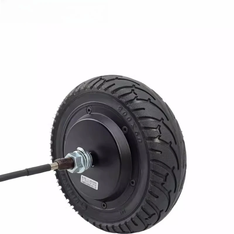 8 Inch DC Brushless Hub Servo Motor 24-48V Driver Motor Durable High Performance Precise Control Electric Drive Module
