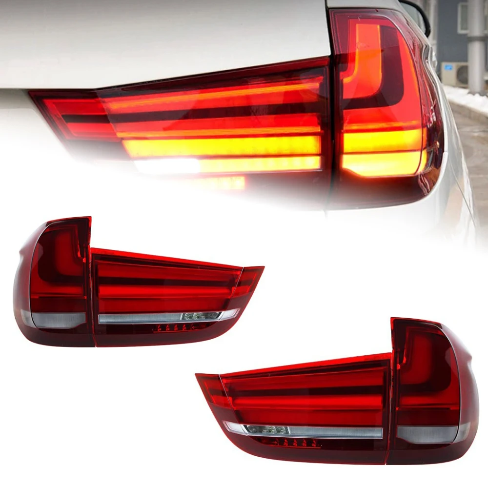 

AKD Car Styling for BMW X5 Tail Lights 2014-2018 F15 LED Tail Lamp DRL Signal Brake Reverse auto Accessories