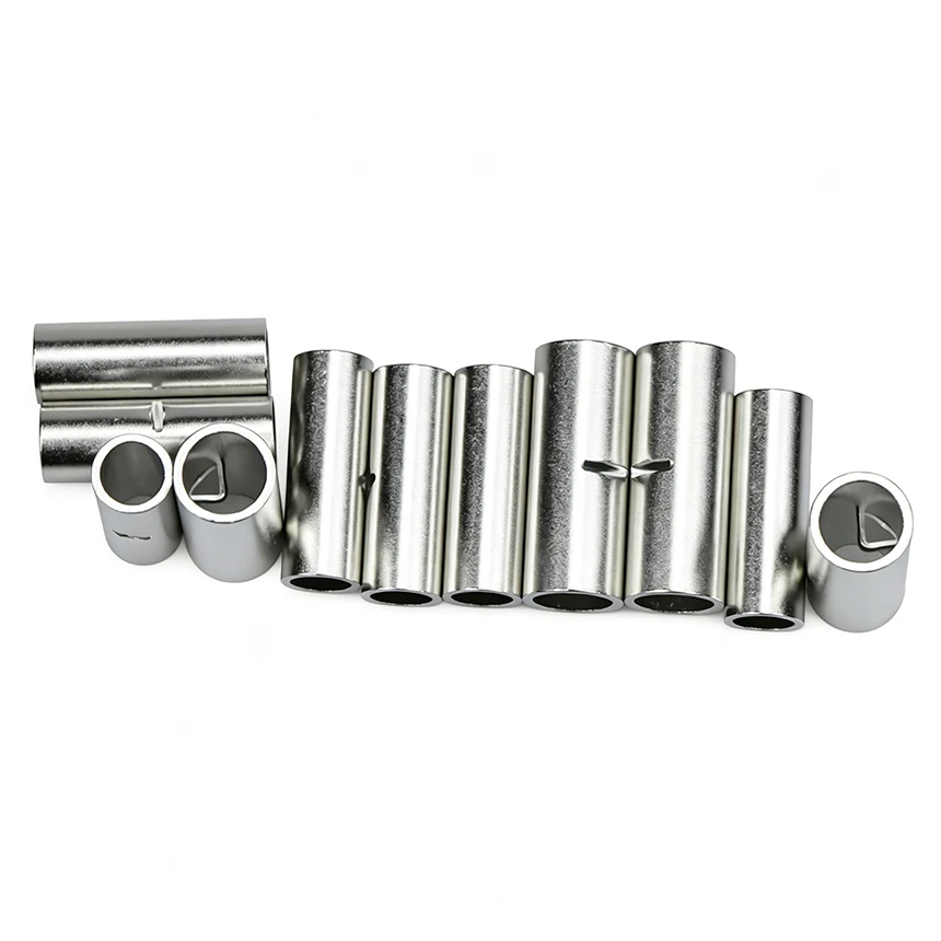 BN BN8/14/22/38/60/70 10/16/25-95mm2 Wire Cable Copper Crimp Sleeve Connection Ferrule Lug Connector Tube Butt Splice Terminal