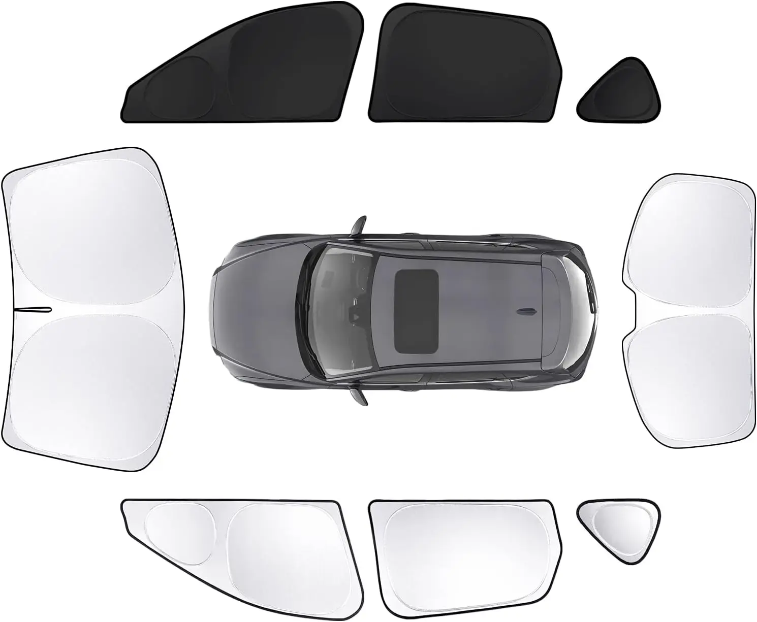 

8pcs Car Window Shades for Mazda CX-5 2017-Present, UV Blocking Sunshade for Privacy and Outdoor Use