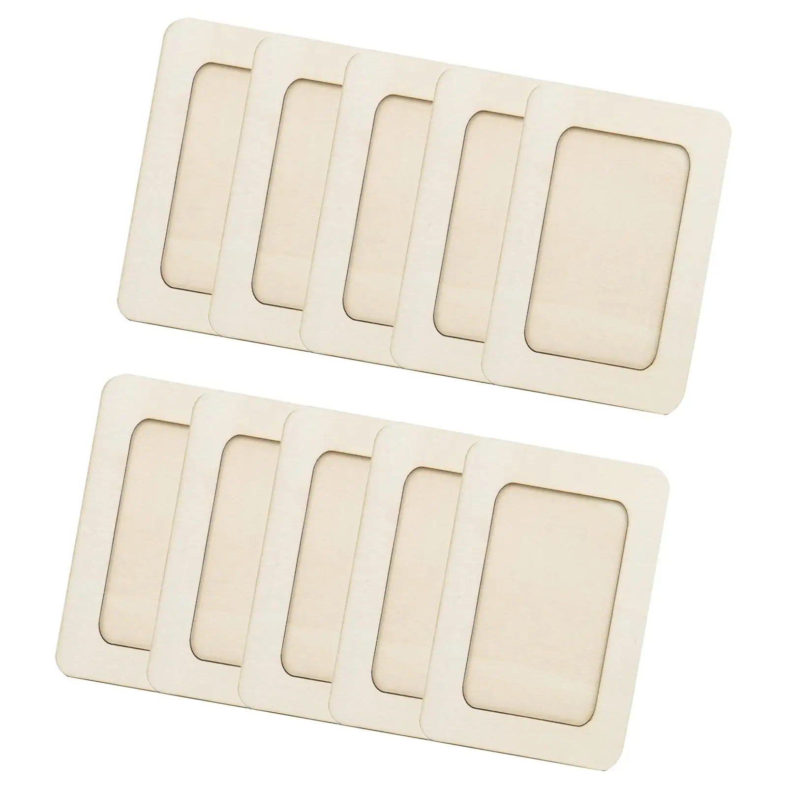 10Pcs Photo Frames Unfinished 6