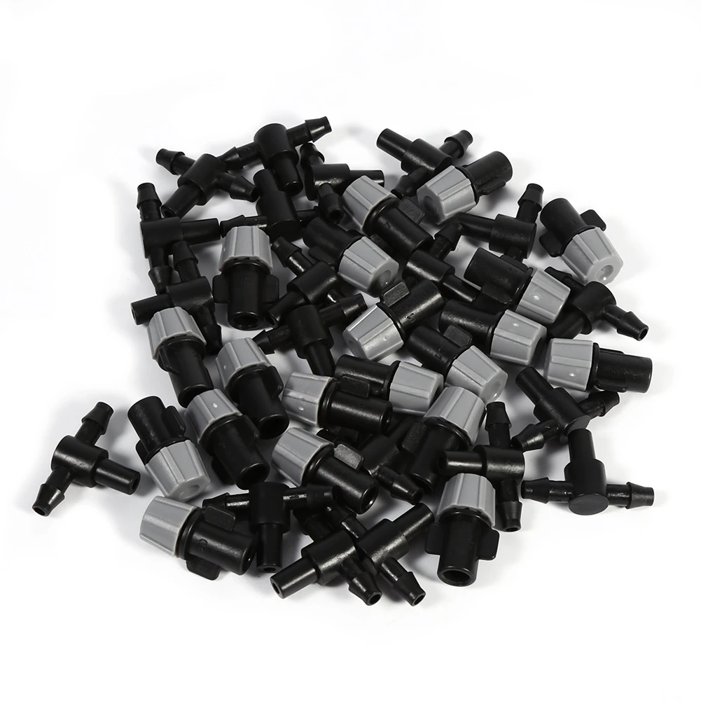 20pcs Sprinkler Heads Atomizing Nozzle Tee Joints Misting Watering Home Graden Irrigation Sprinkler Misting Sprinkler Nozzle