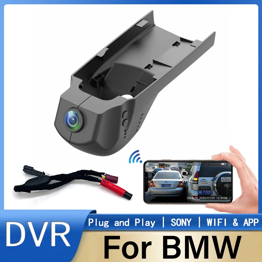 

New 4K 2160P Car DVR Dash Cam Camera For BMW X3 F25 X5 F15 X1 F48 X4 X6 X7 M 1 3 5 7 Series F20 F30 F31 F32 F10 UHD DashCam
