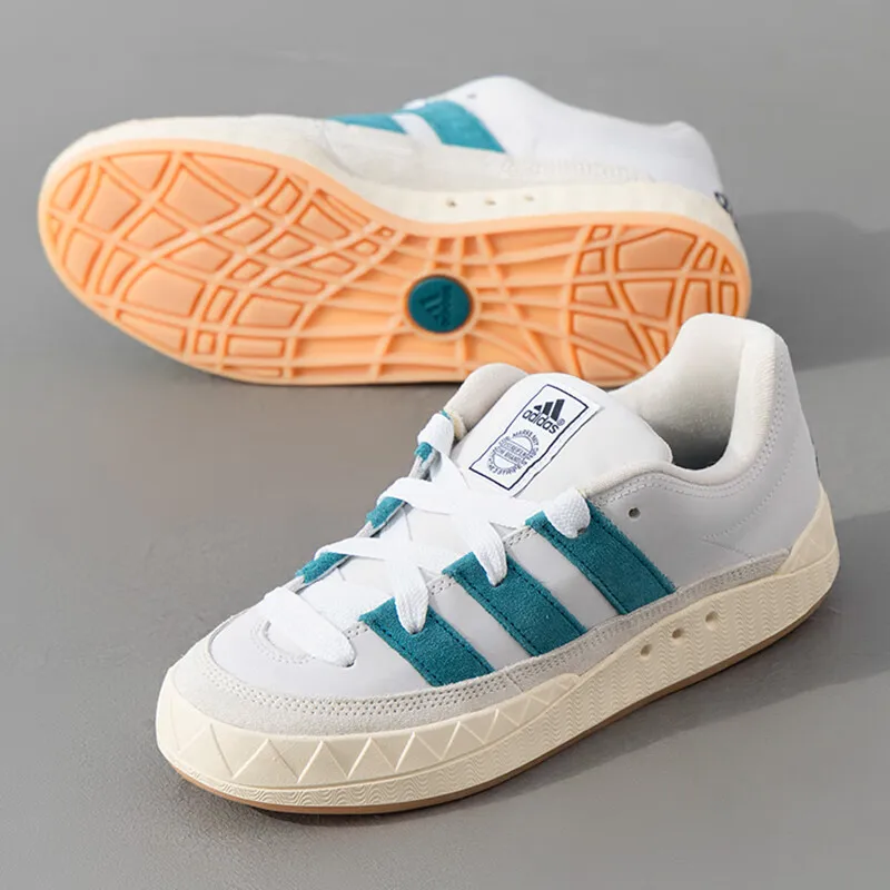 Adidas clover sepatu pria dan wanita, sneaker olahraga musim gugur 2024, kasual low-top ID3935