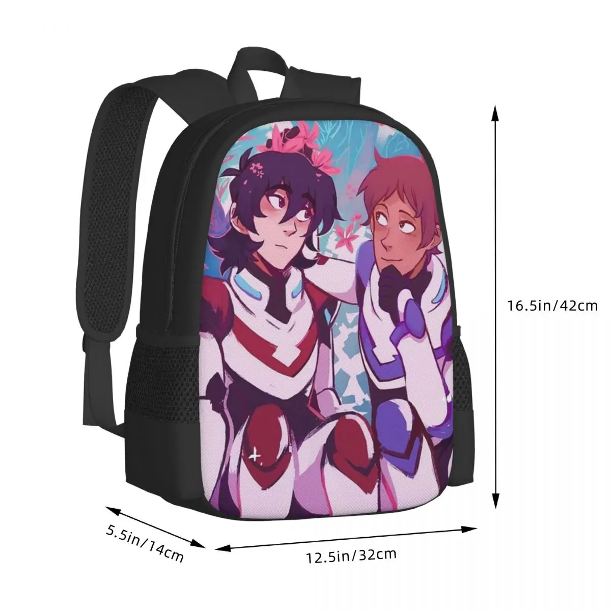 Voltron Legendary Defender Keith Lance Anime Student Backpack School Bag Hiking Travel Daypack for  Bookbag Shoulder Bags