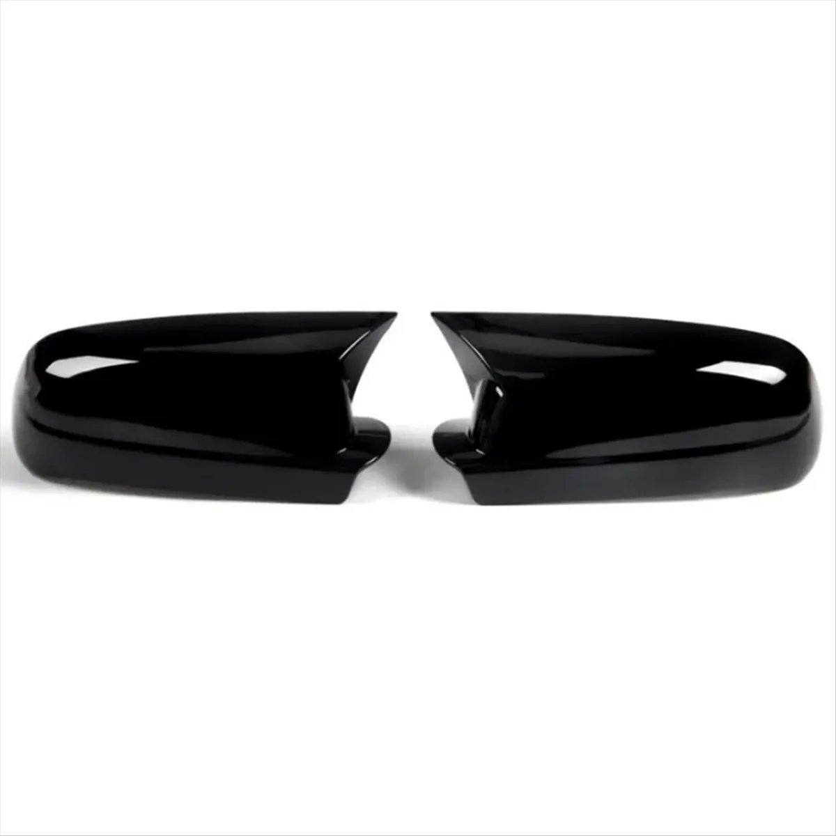 #21P Automotive Parts & Accessories,Car Side Wing Mirror Cover Rearview Mirror Shell for VW,B (Glossy Black)