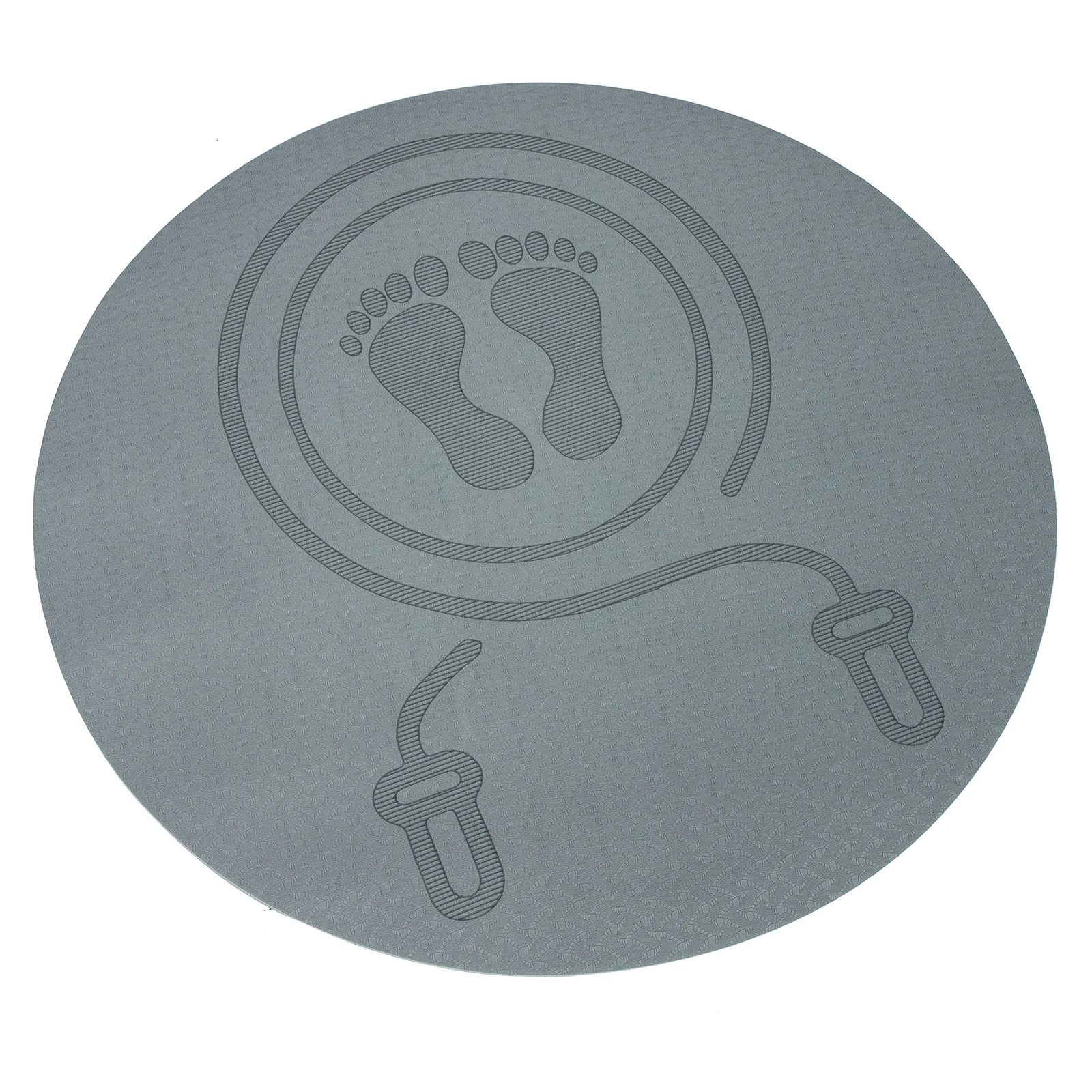 

Anti-slip Jump Rope Mats TPE Material Fitness Mat for Home Gym Yoga Hot Yoga Non-slip Cushion Thick Size