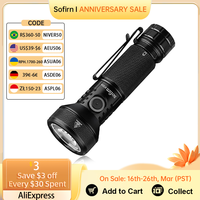 Sofirn IF22A 2100lm Flashlight 21700 Powerful Light SFT40 LED 629M Long Range USB C Rechargeable Charging  Throw Torch