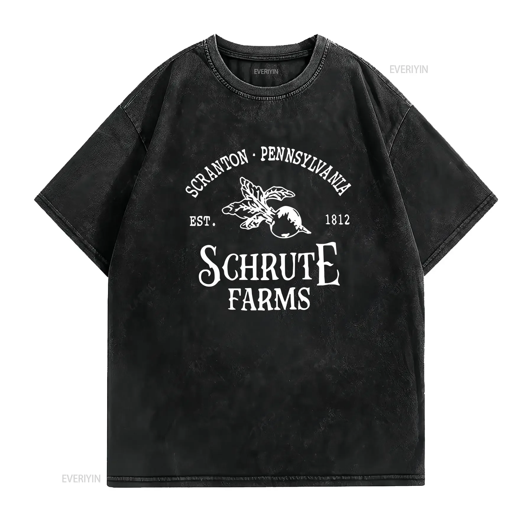 Schrute Farms Bed And Breakfast Cool T Shirt Baggy Boyfriend 2473 vintage Washed Versatile Slightly fashion designer clothes