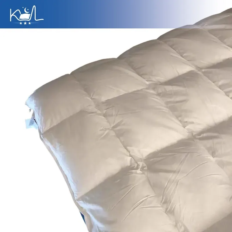 Premium Goose Down Duvet, Original Quality Winter Quilt, Soft Warm Comforter, Hotel Style Bedding Core for All Seasons