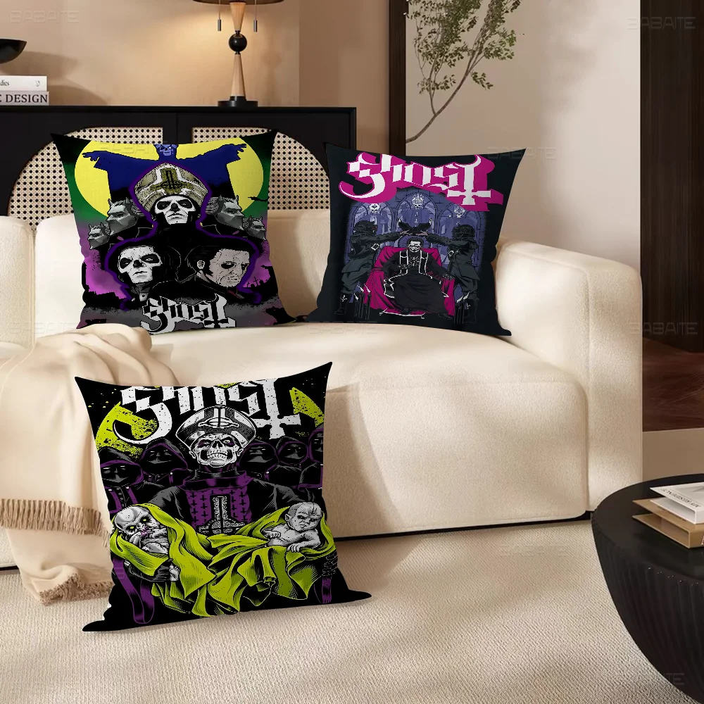 G-Ghost B-Band Pillow Cushion Cover Pillowcase Living Room Sofa Home Decor Customized