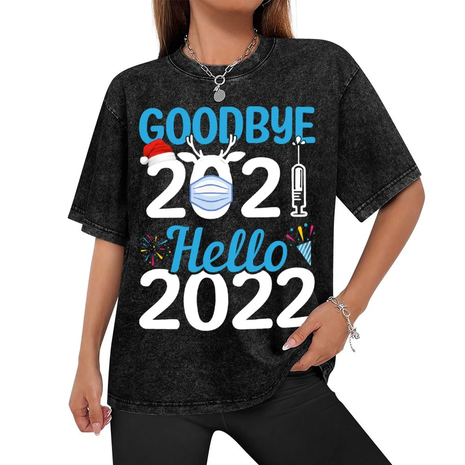 Goodbye 2021 Hello 2022 Shirt, New Years Eve 2022, Happy New Year 2022 Year 2022 Years Part T-Shirt blacks clothes for men