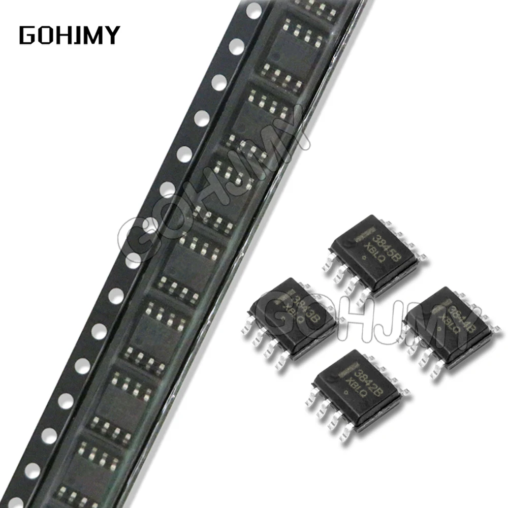 10PCS UC3842A UC3843A UC3843B UC3845B SOP8 UC3842 UC3843 UC3845 Chipset IC