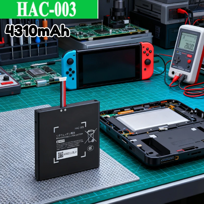 Rechargeable 4310mAh Battery Pack HAC001 HAC003 Spare Replacement Battery For Nintendo Switch Gaming Console Repair Accessory